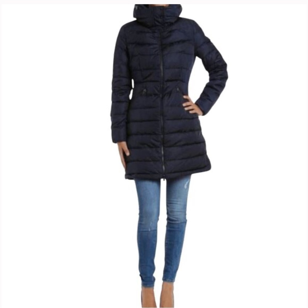 Saks Fifth Avenue Dark Blue Puffer Jacket